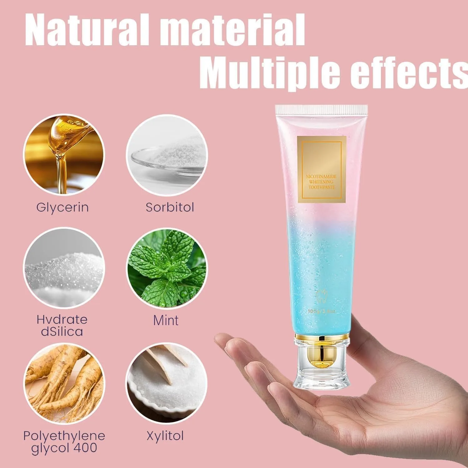 Nicotinamide Whitening Toothpaste 4