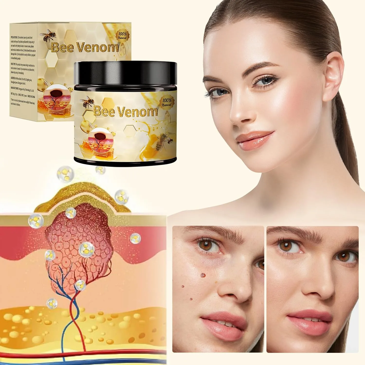 Bee Venom Skin Treatment Cream 4
