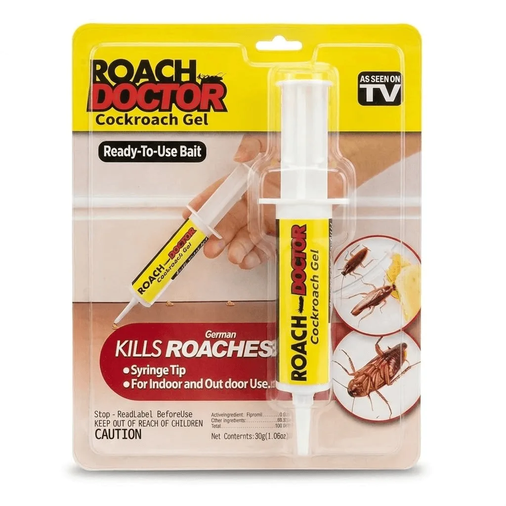 Roach Doctor cockroach gel bait packaging