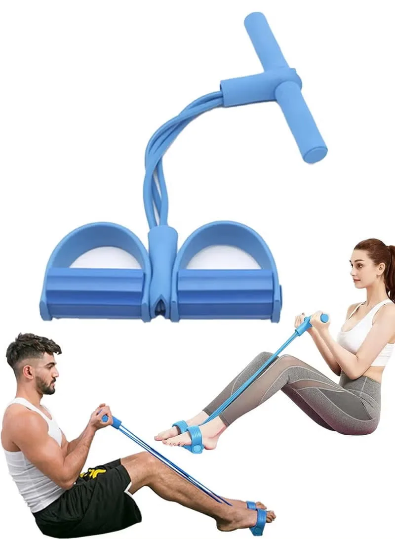 Blue full body resistance exercise trainer