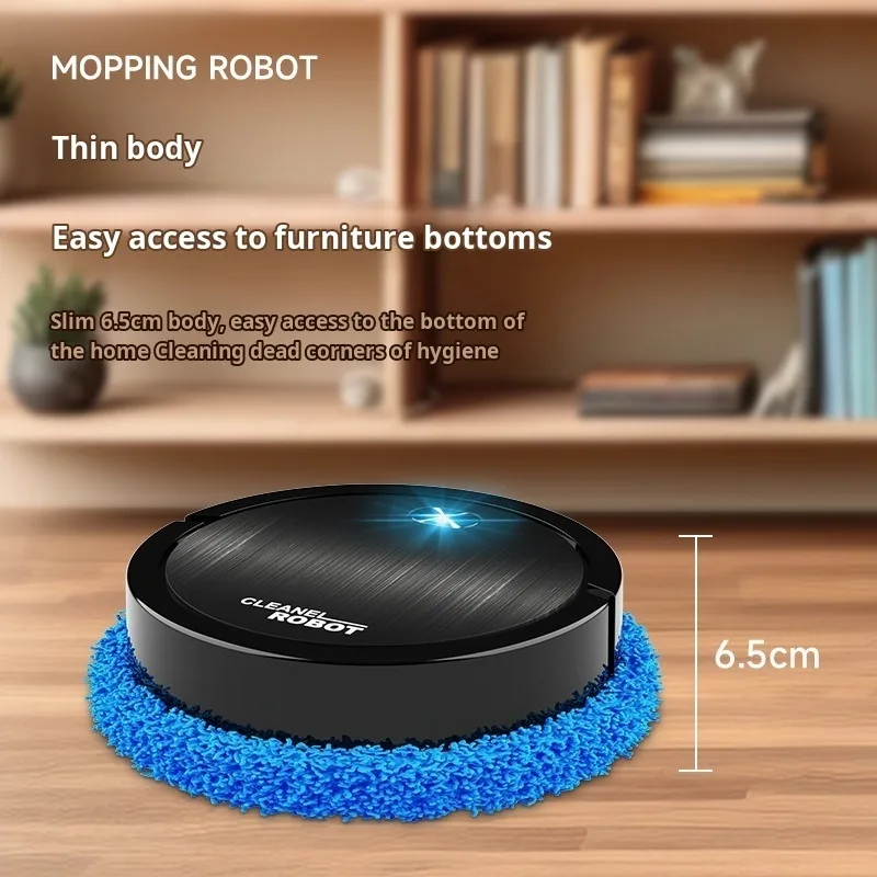 Robot Mop Vacuum cleaner With Supplies 5