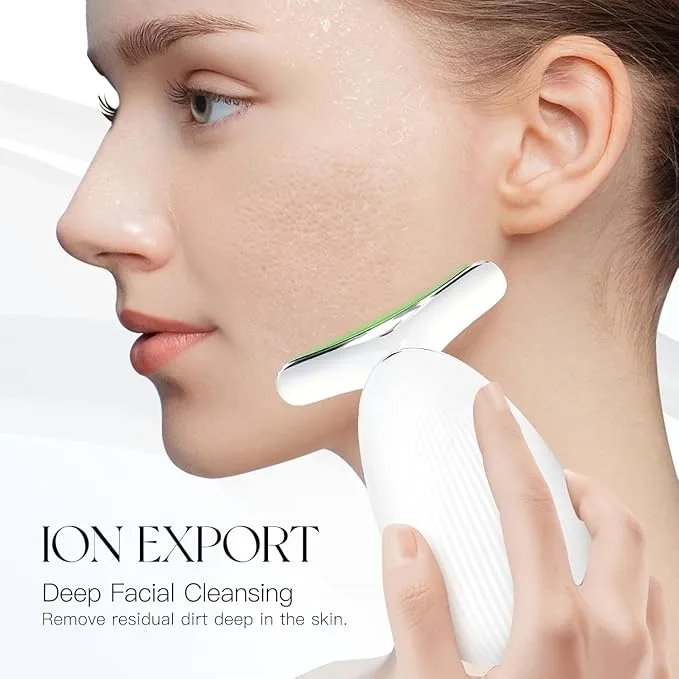 Rechargeable LED Facial And Neck Massager 5