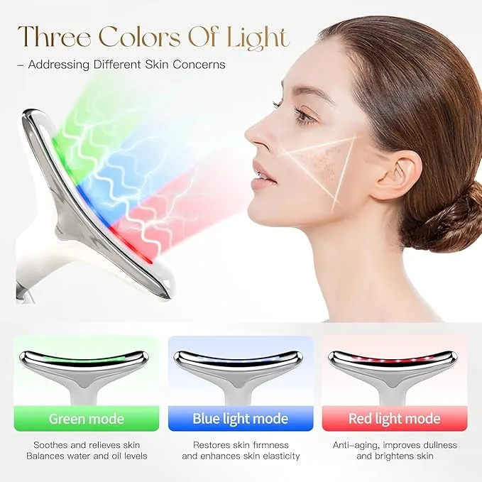 led light therapy modes for skin rejuvenation