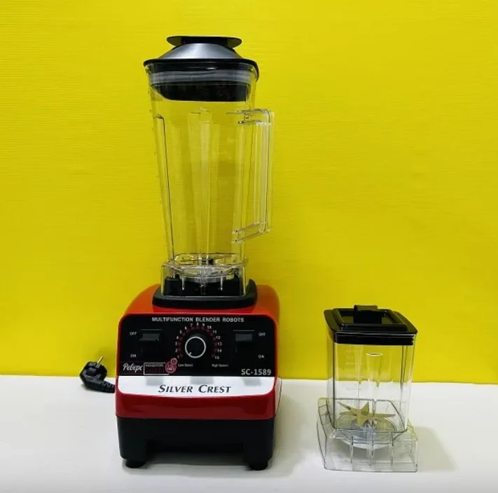 Silver Crest 4500W SC-1589 blender unit with spare jar and power cord