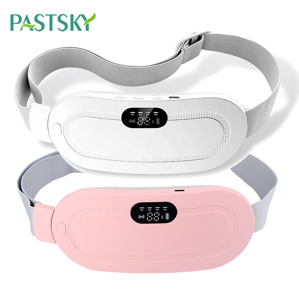 Electric Period Cramp Massager Vibrating Heating Belt