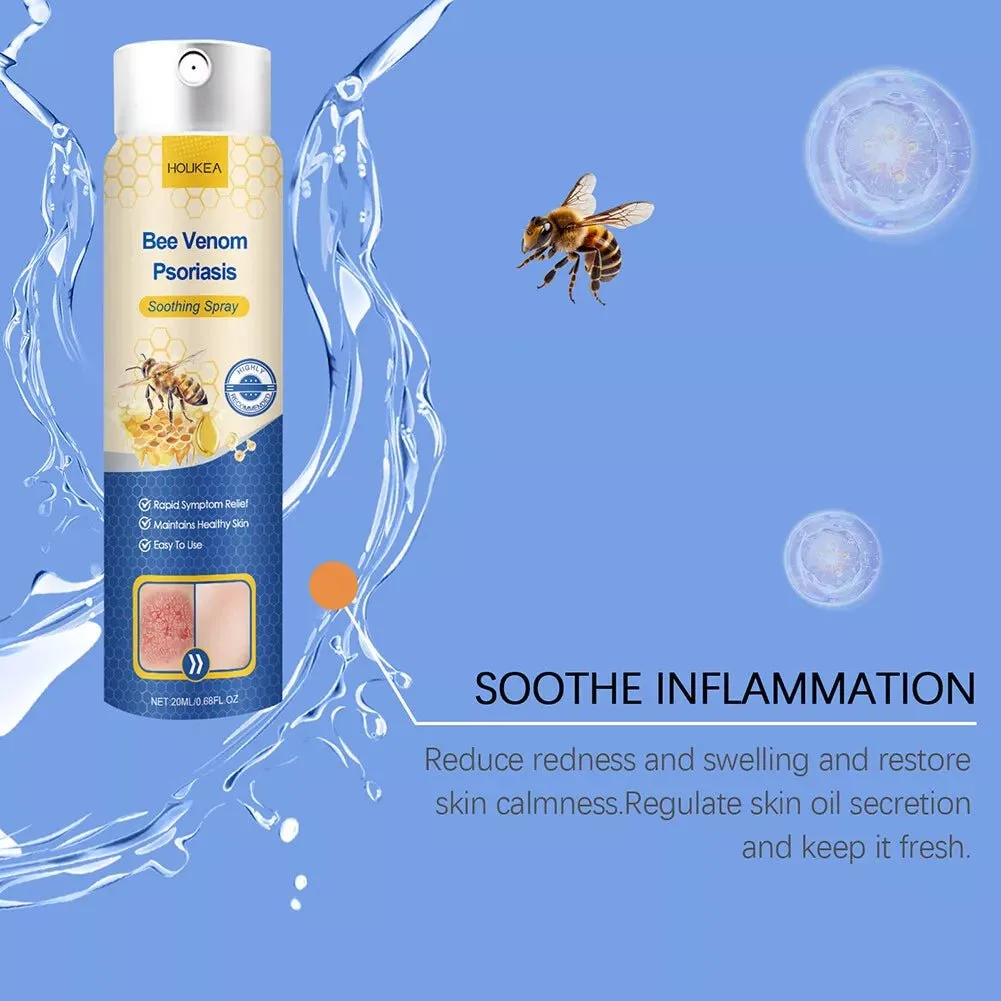 HOUKEA Soothing Spray reducing inflammation and regulating skin oil
