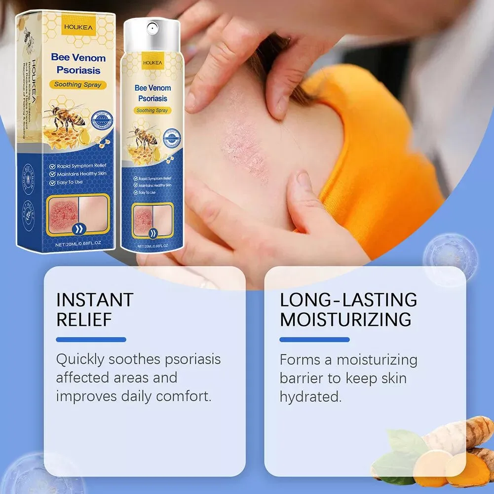 HOUKEA - Bee Venom Psoriasis Soothing Spray 4